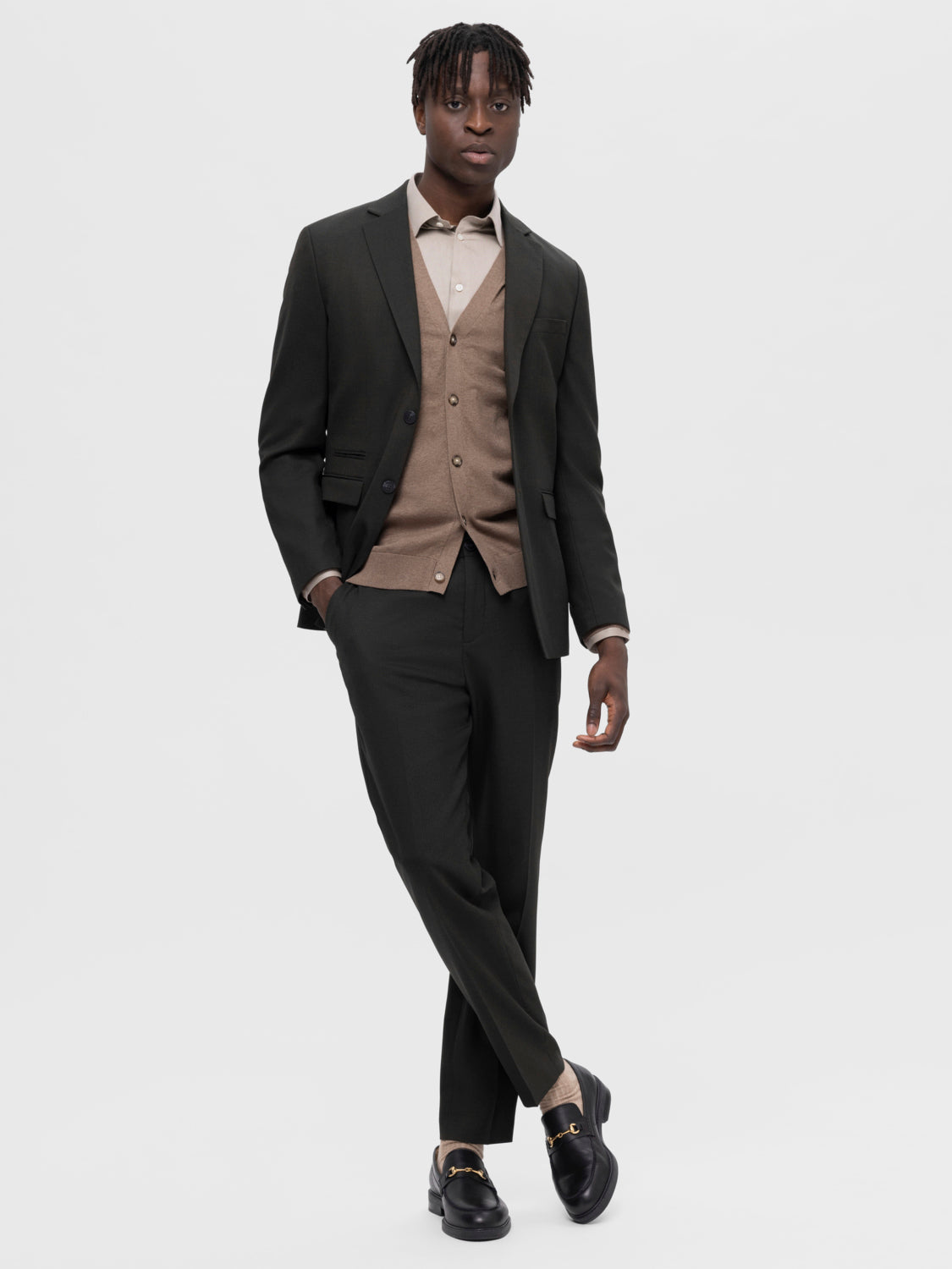 Neil Dressbukse - Grønn/ Dark Green